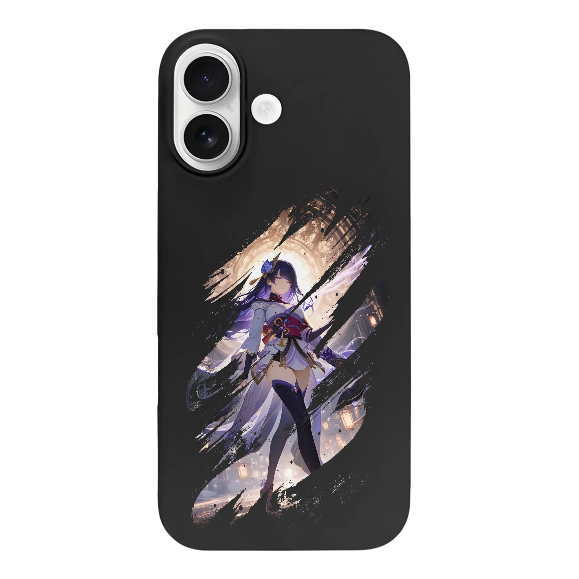 原 神 グッズ 雷電将軍 - iPhone 17 シリーズ シリコンケース 薄型 耐衝撃 指紋防止 ソフトタッチカバー 精密フィット 傷防止 保護ケース iPhone 17/17 Air/17 Pro/17 Pro Max 対応